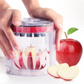 OOKUU 5.12-In Extra Large Apple Slicer Corer, 16-Blade Cutter