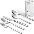 20-Piece Durable 18/10 Silverware Set, Stainless Steel Flatware