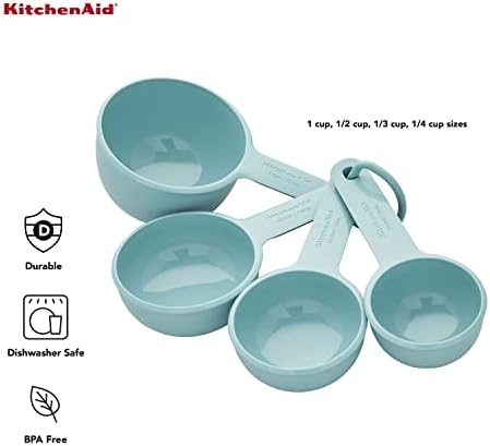 KitchenAid Measuring Cups, Set Of 4, Aqua Sky