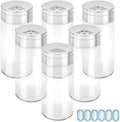 Segarty Spice Jar with Shaker Lids, 6 Pack 6 oz Spice Jars with