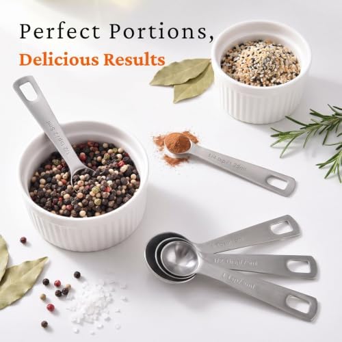 14PCS Measuring Spoons Set, 1 tbsp, 1/2 tbsp, and 1-1/16tsp Stainless