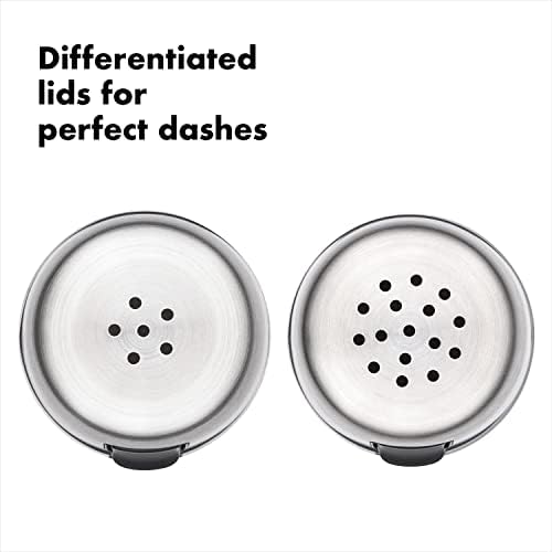 OXO Good Grips Salt and Pepper Shaker Set, Twist-Off Lid