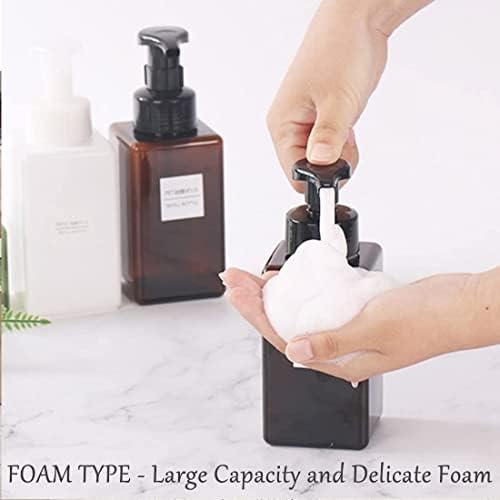 Foaming Soap Dispenser, 450ml(16oz) Refillable Modern Square Pump