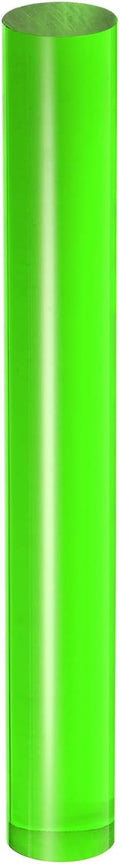 HARFINGTON Acrylic Clay Roller 8 Inch x 1 Inch Solid Non-Stick Plastic Round by HARFINGTON