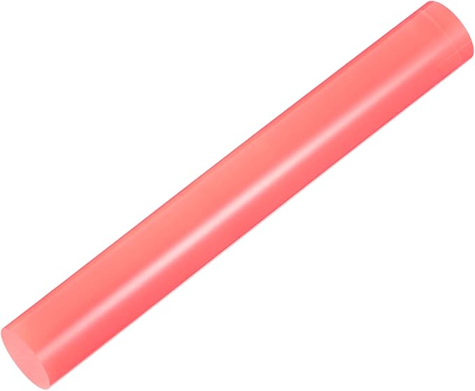 HARFINGTON Acrylic Clay Roller 8 Inch x 1 Inch Solid Non-Stick Plastic Round - Image 3