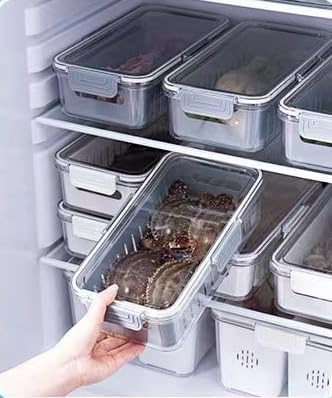 1PCS Produce saver containers for refrigerator Ieak proof Food Storage