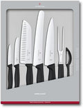 Victorinox Swiss Classic 7-Piece Knife Set, Black