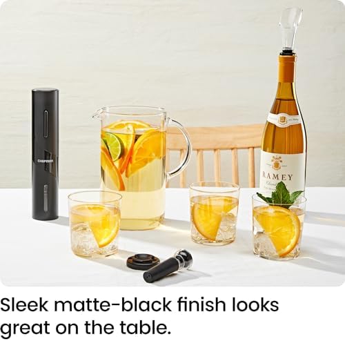 Chefman Electric Wine Opener Makes Opening Bottles Fast, Foolproof