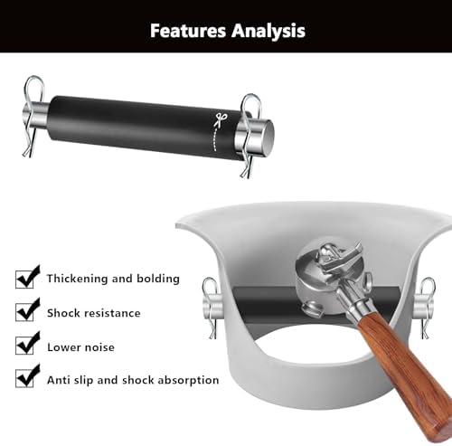 AIZYR Rubber Knock Box Bar Replacement Stainless Steel Knock Bar