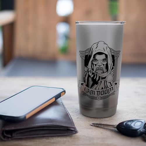 Marvel Super Villains Doctor Doom Portrait I Am Doom Stainless Steel