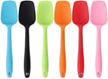 MOACC Silicone Spatulas, 8.2 inch Small Rubber Spoon Spatula Heat