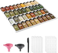 Spice Drawer Organizer, 4-Tier Spice Rack for Drawer Fits 11.8-22.8 in