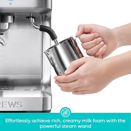 CASABREWS Ultra Espresso Machine with Steam Wand
