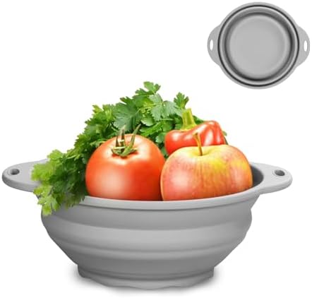 Collapsible Silicone Mixing Bowl - 1800ml(60 fl oz) - BPA Free