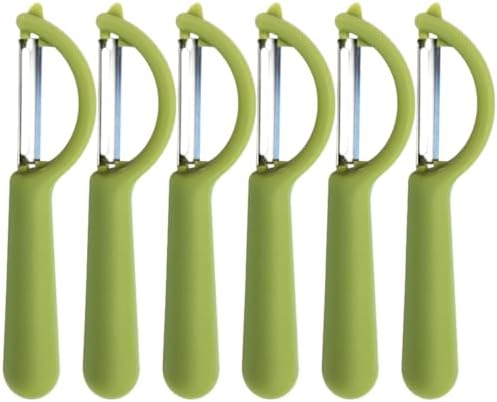 6pcs Multi Function Carrot Peelers with PP and Stainless Steel