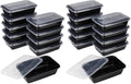 GoodCook Meal Prep Containers, Single Compartment, BPA-Free Reusable