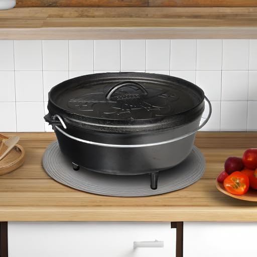 Lodge Boy Scouts of America Cast Iron Camp Dutch Oven, Pre-Seasoned - Image 5