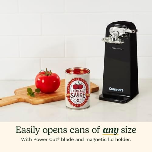 Cuisinart Electric Can Opener, One-Touch Operation, Nonslip Base