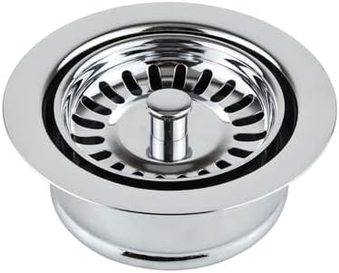 ZM Garbage Disposal Strainer and Stopper Combo,3.5" Sink Drain,SUS 304