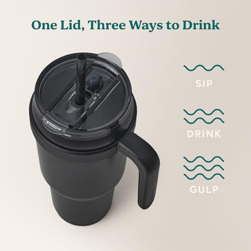 REDUCE 40 oz Stainless Steel Tumbler with Handle - Insulated Travel
