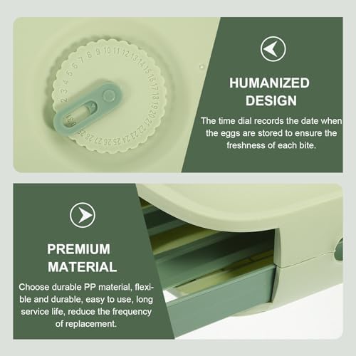 Automatic Rolling Egg Fresh Storage Box for Refrigerator Kitchen