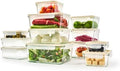 Glasslock Sens 24-Piece Glass Food Storage Set