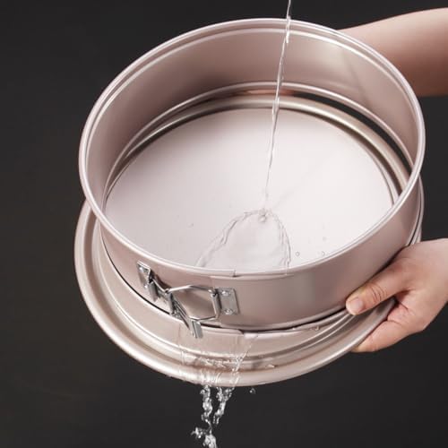 CHEFMADE 10 Inch Springform Cheesecake Pan with Removable Bottom
