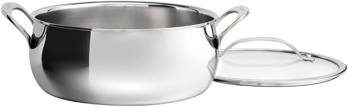 Cuisinart PureClad™ Triple Ply Stainless Steel 4.5 Qt. Dutch Oven w/Cover by Cuisinart