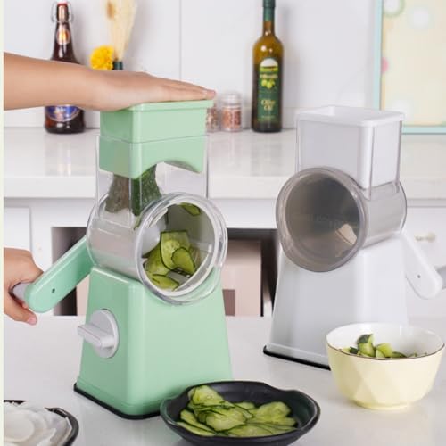 Vegetable Chopper and Spiralizer with Container