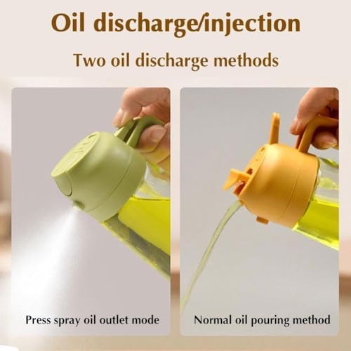 2-in-1 Oil Dispenser and Sprayer, Black1