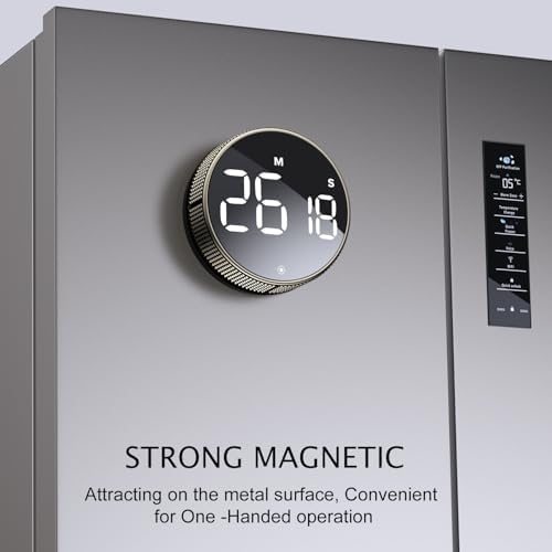 BlueSnail Digital Kitchen Timer, Guncolor