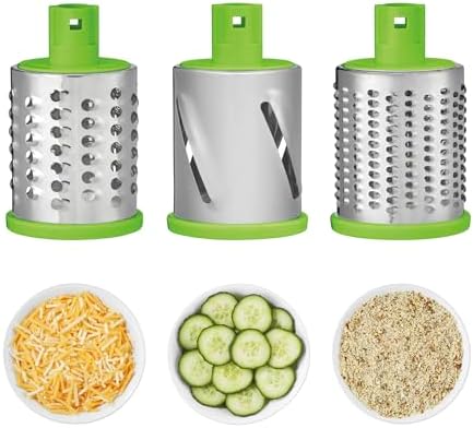 Cuisinart Fresh Slice Rotary Drum Grater, 3 Stainless Steel Drums