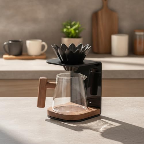 Pour Over Coffee Maker with Stand