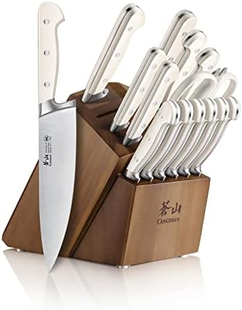 Cangshan Adams Series 15-Piece German Steel Knife Block Set