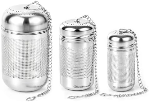 3 Size Stainless Steel Tea Infuser Fine Mesh Tea Strainer