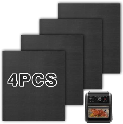 4 Pack for CHEFMAN 12Qt Air Fryer Liners, Heat Resistant