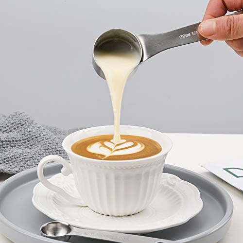 Measuring Cups Set, 18/8 Stainless Steel Measuring Cups and Spoons
