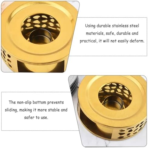 Stainless Steel Candle Heating Teapot Base for Tea Warmers