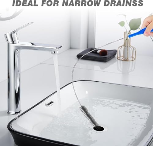Drain Brush and Sink Snake Cleaner