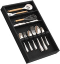 Yofidra Pure Bamboo Silverware Drawer Organizer: 16.5 Inch Large