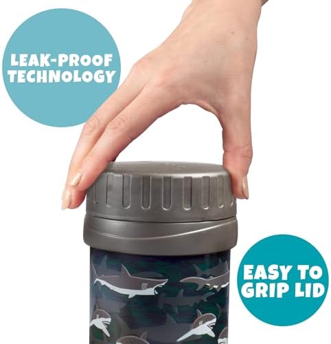 Bentology Insulated 13Oz Food Jar for Kids- Hot or Cold Food, Soups