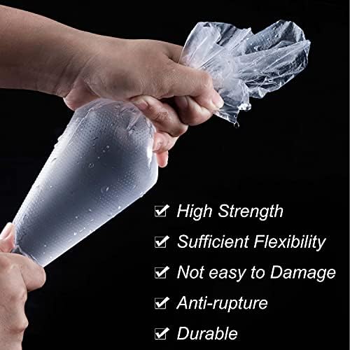 Disposable Icing Piping Bags, 100PCS, 18 Inch