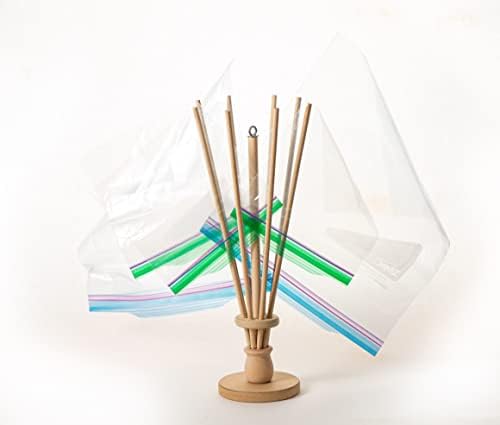 Plastic Bag and Bottle Dryer - Patented; Multi-Purpose Drying Rack