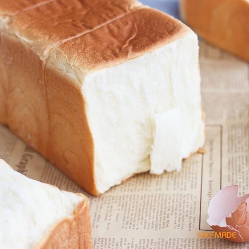 CHEFMADE Commercial Pullman Loaf Pan with Lid, 2.2Lb Dough Capacity