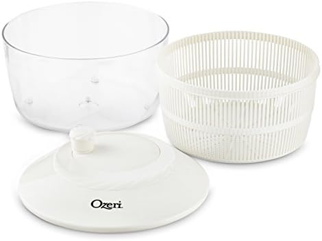 Ozeri Fresca Italian‑Made Salad Spinner & Serving Bowl, BPA‑Free