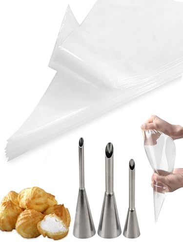 Donut Filler Injector Set, Bismark Piping Tips for Pastry Cream