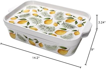 Temp-tations by Tara 9x13 Inch Baking Pan Set, Set of 2