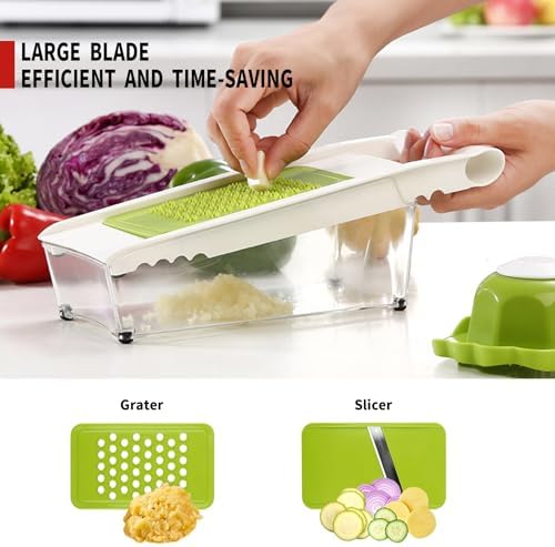 Kitchen Grater, Mandoline Slicer and Vegetable Peeler
