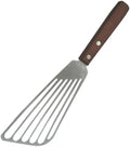 Winco Fish Spatula, Wooden Hdl, 6.5" Blade by Winco