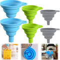 3 Size Kitchen Funnel Set, 2026 Upgraded Funnels for Kitchen Use